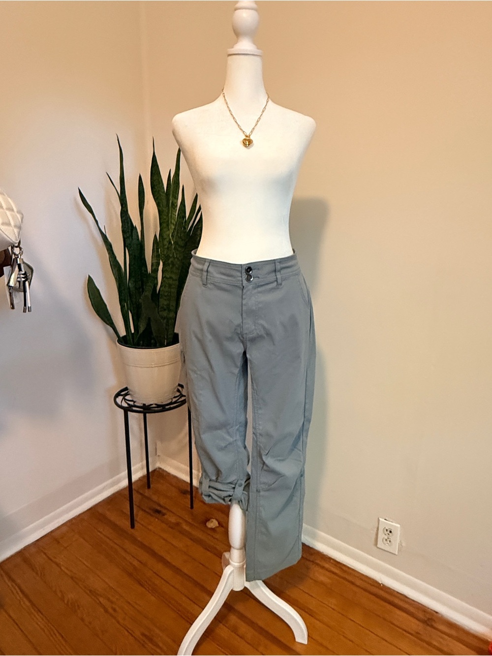 Prana | Sage Green Convertible Leg Pants